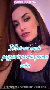 Peggarti per la prima volta sar un piacere e non solo per me