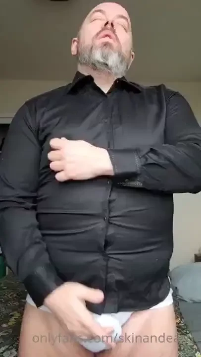 Had a specific request to bust open my dress shirt with my belly i 