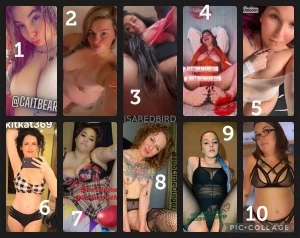 Let us be your virtual sluts 1- g caitbearvip 5 caitbear freeloaders