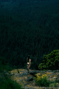 Climbed a mountain to take these all implied in the unlock