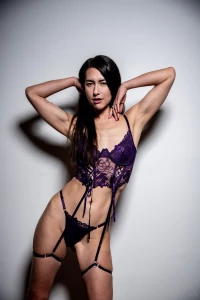 Wrapped in purple lace and a little bit of mystery dare to take a part 1