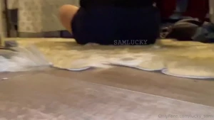 When a tiny stumbles upon a crying giantess sam he flatters her and