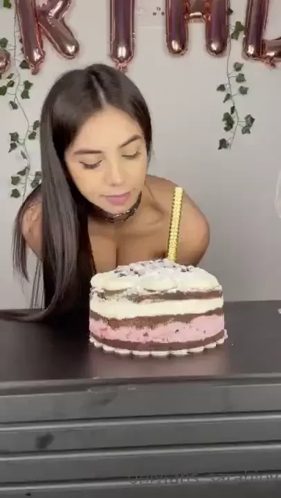 I have a surprise inside the cake 