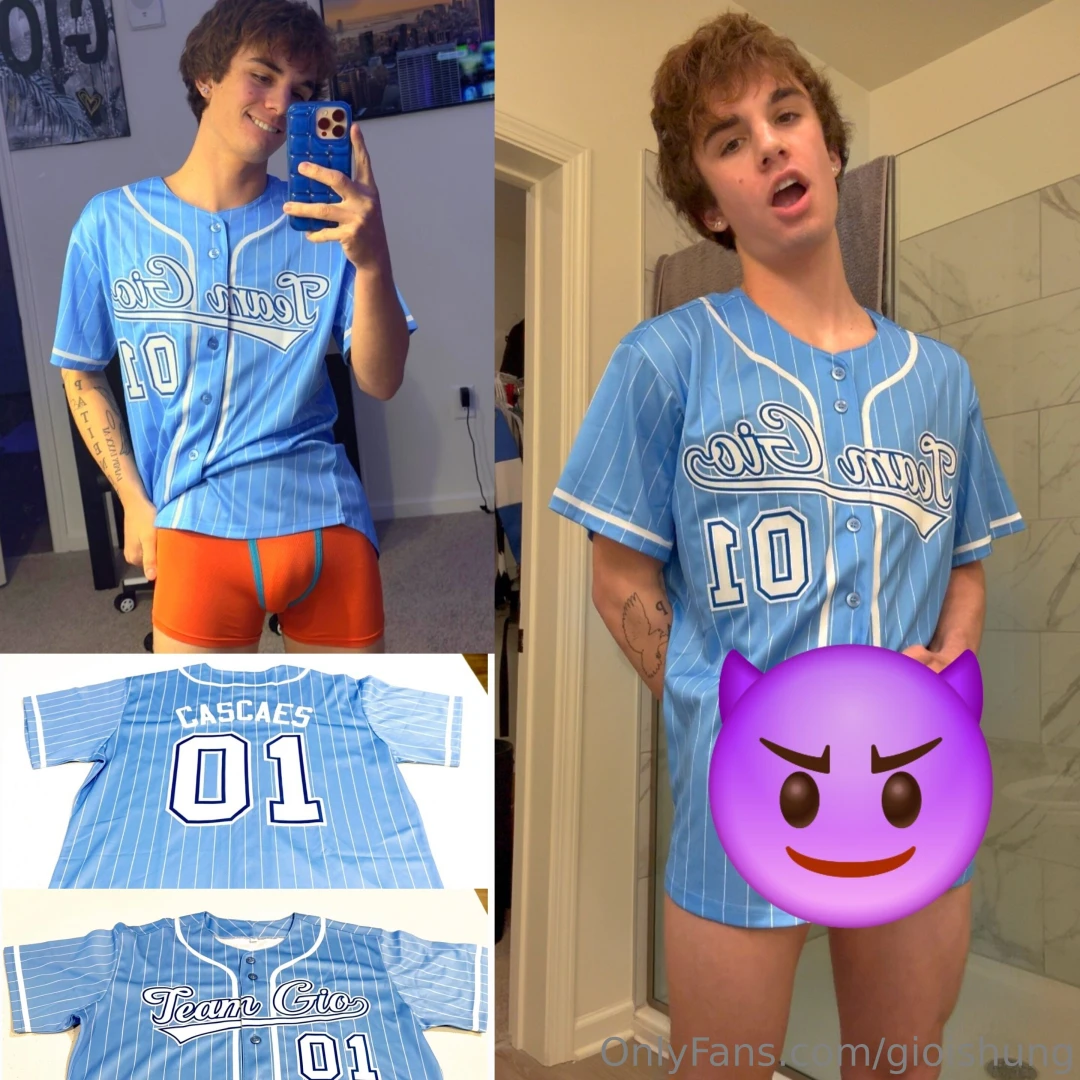 Exclusive 1 of 1 custom gio jersey read below tip to receive content 