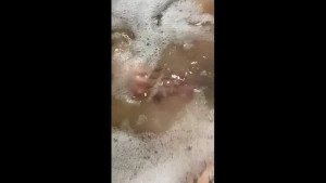Hehe bubble bath fun