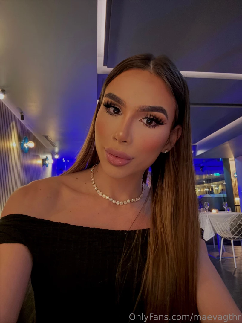 Fancy dinner and fancy girl 