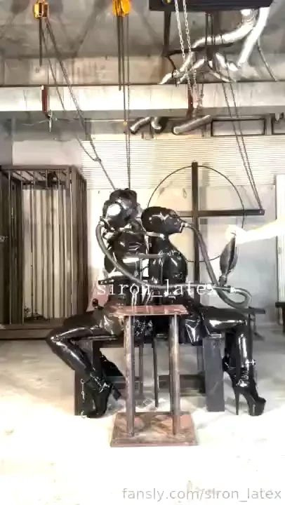 Rubber girl and rubber femme boy3 re bag 