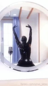 Latex ninja by my fan latex rubber rubberdoll ninja