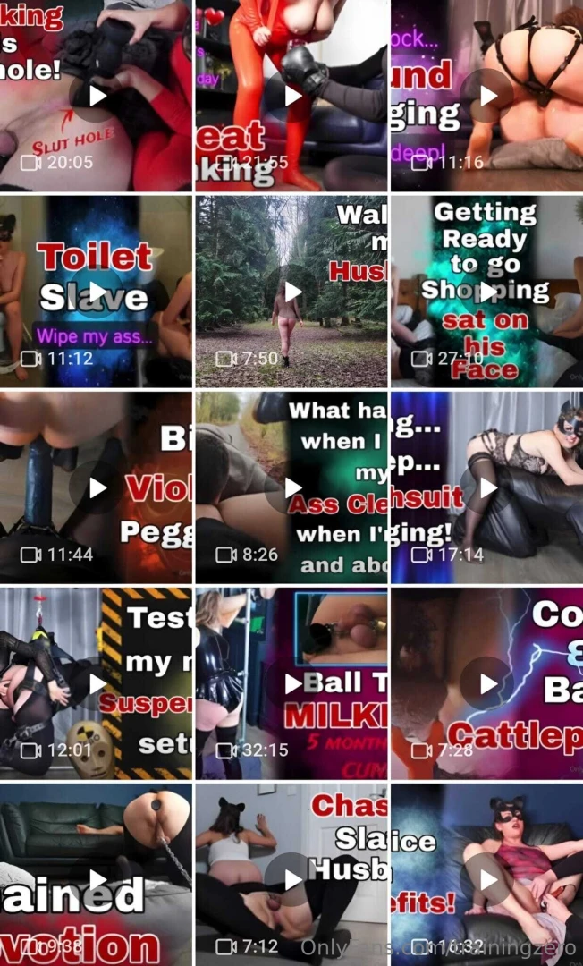 I put zero through so much every day every week in order to improve 