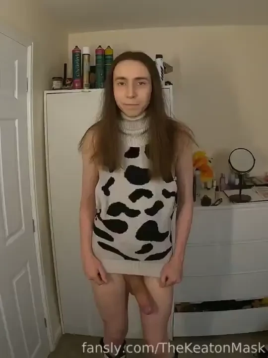 How much milk could we make together 3 trans femboy sissy tv cum anal 