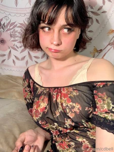 Floral dress part 3 last photo really shows my eye color part 11