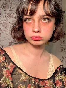 Floral dress part 3 last photo really shows my eye color part 18