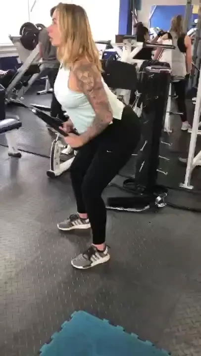 Bent over working it 