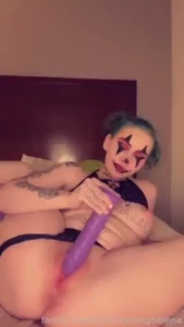 Amp day 2 of cumtober fyp wet clown clownfetish milf slut alt part 1