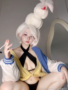 Granny seiko cos cosplay the clip is 5 minutes long i posted it with part 10