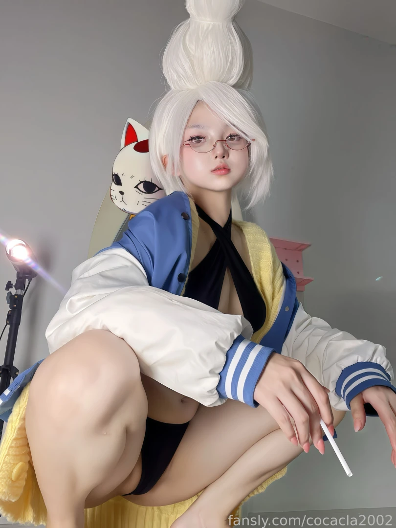 Granny seiko cos cosplay the clip is 5 minutes long i posted it with part 7 