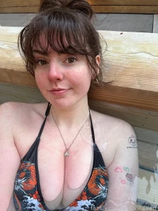 A big bundle of more selfies from the spa yesterday in my bikini for