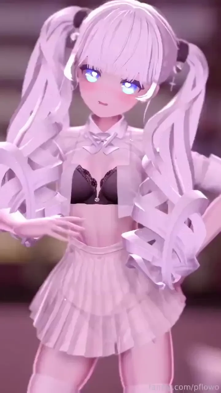 Where are you looking at vr anime vtuber cute animegirl 