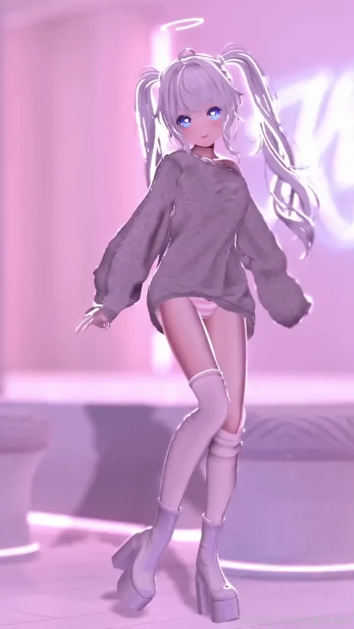 What did you notice first vr anime vtuber cute animegirl 