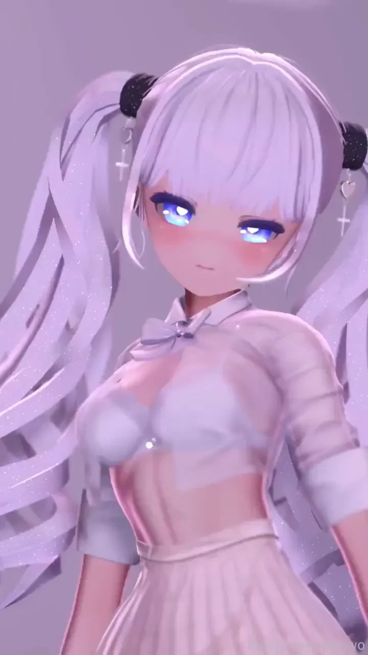 Try to keep eye contact vr anime vtuber cute animegirl 