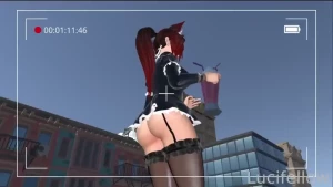 Pov lewd giantess catgirl maid uses you like a joy toy horny giantess
