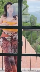 Did you like the view from the window i can never resist being naughty