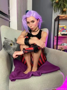 Jinx i m fooling around in my jinx costume from arcane it was my first part 7