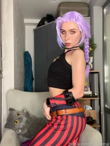 Jinx i m fooling around in my jinx costume from arcane it was my first part 20