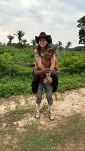 My brother and my sister