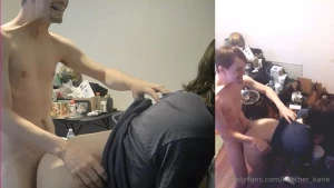 Wtf bro said he wasnt gonna cum inside me lol