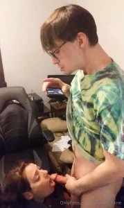 As soon as he starting getting cocky i made that cock nut instantly