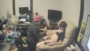 Loser fails milk cum challenge part 3