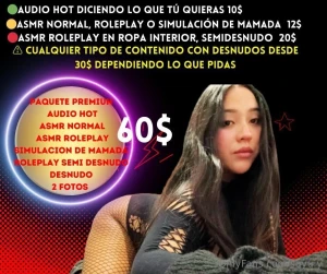 Solo por esta semana personalizados audio 5 video de cualquier