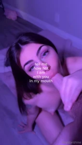 We got this new apartment and we set up the pretty lights amp