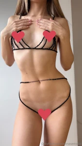 I slipped into that beaded lingerie and instantly felt like a total part 1