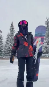 One of my favorite things about snowboarding the gear there s