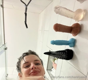 Wanted to show you my dildo collection but got so turned on i had to