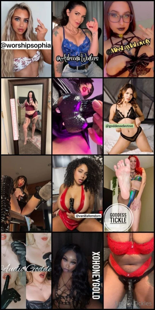 Top dommes await your servitude sub now 24h worshipsophia 