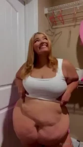 Big belly and boobs to start your weekend off right