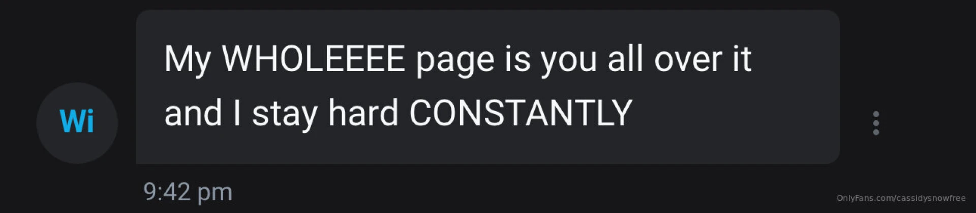 I ve been posting so much new content on my vip that i get messages 