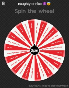 Releasing my xmas spin the wheels early on the video wheel tip 10 for part 1