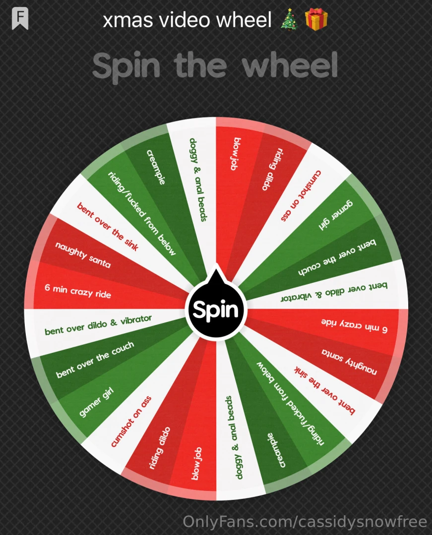 Releasing my xmas spin the wheels early on the video wheel tip 10 for 