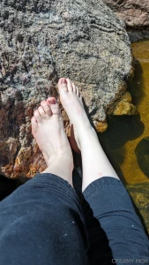 I feel like getting my perfect little feet licked and sucked i would part 4