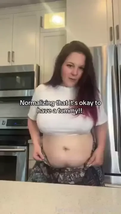 Do you like my mom tummy babe chubby thick bbw mommy milf mombod curvy 