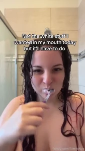 I love white stuff in my mouth chubby thick bbw mommy milf mombod