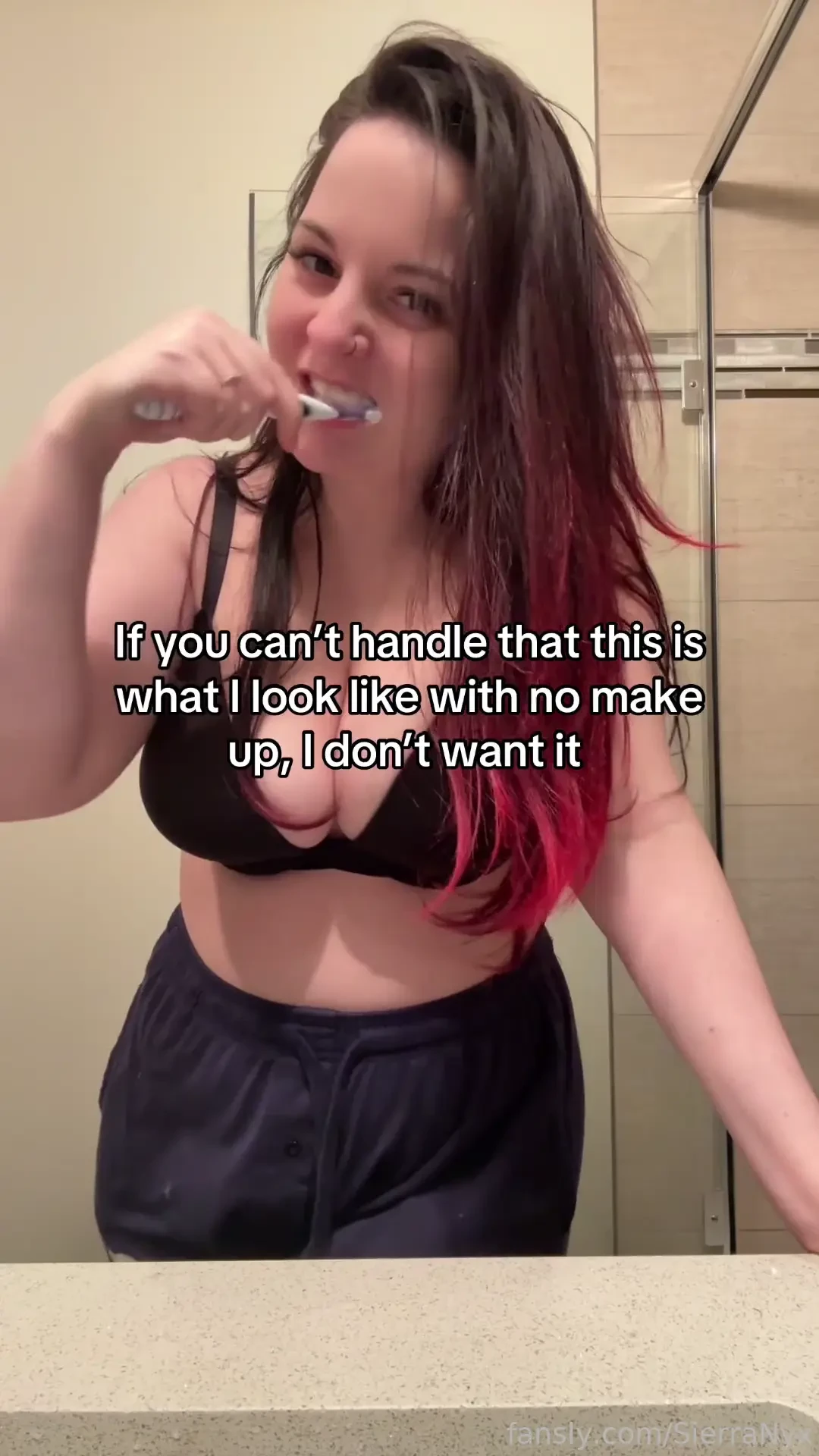 Can you handle what i look like without make up chubby thick bbw mommy 