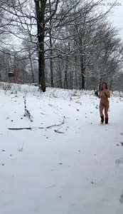 Finally we have some snow