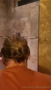 Post gb shower with my filthy cumslut girlfriend