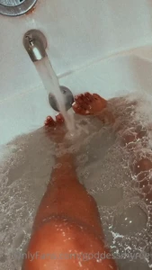 goddessmyree - Y all love my french tips this bath felt so good 