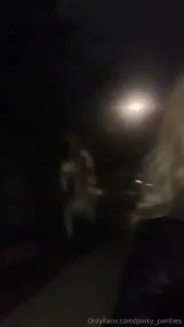 Short video of flash boobs on the street